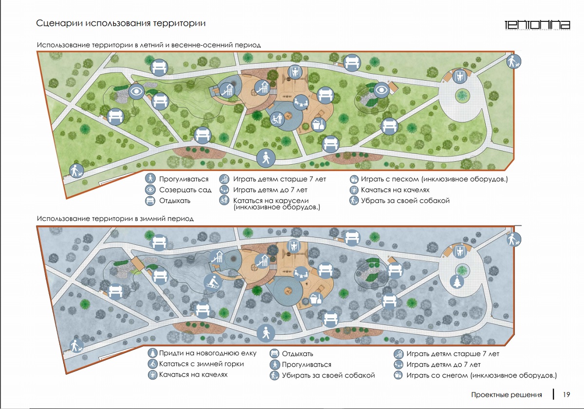 Формирование комфортной городской среды 2024 года - сквер в мкр.Ветлужанка  - Официальный сайт администрации города Красноярска