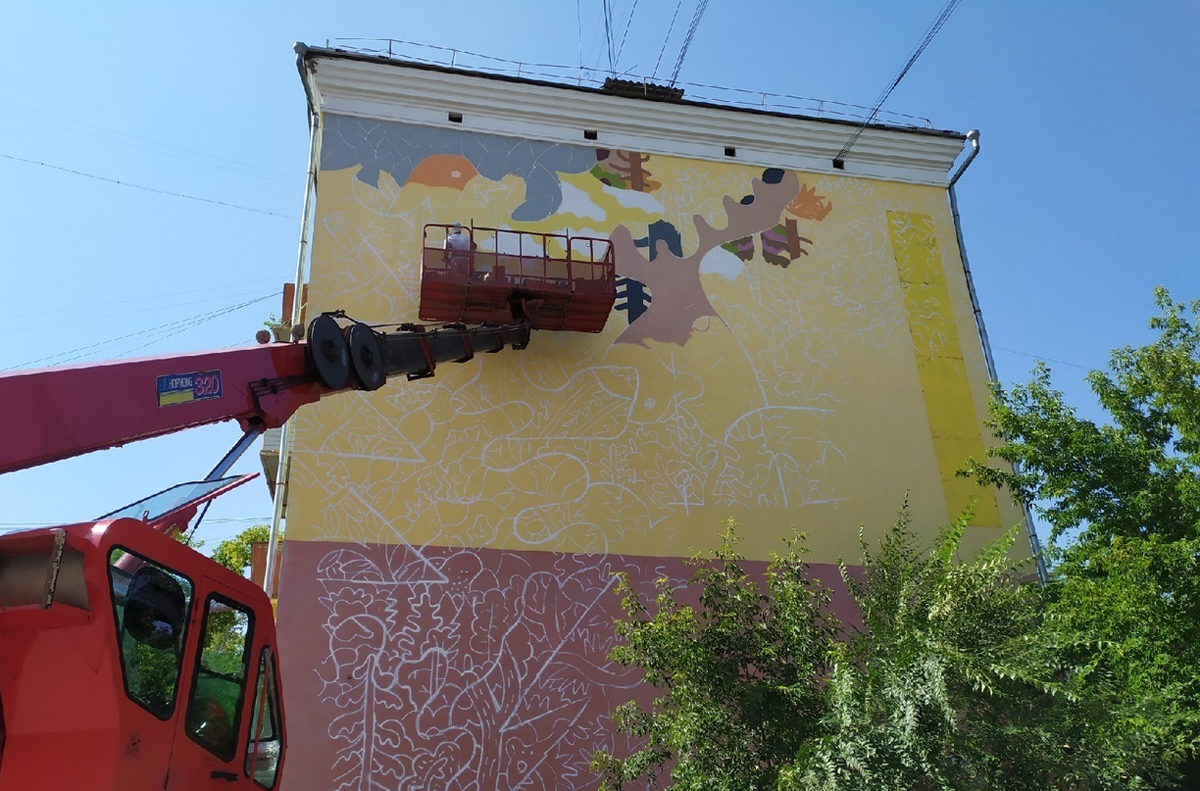 Уличные художники оформят фасады двух жилых домов | 06.08.2019 | Красноярск  - БезФормата