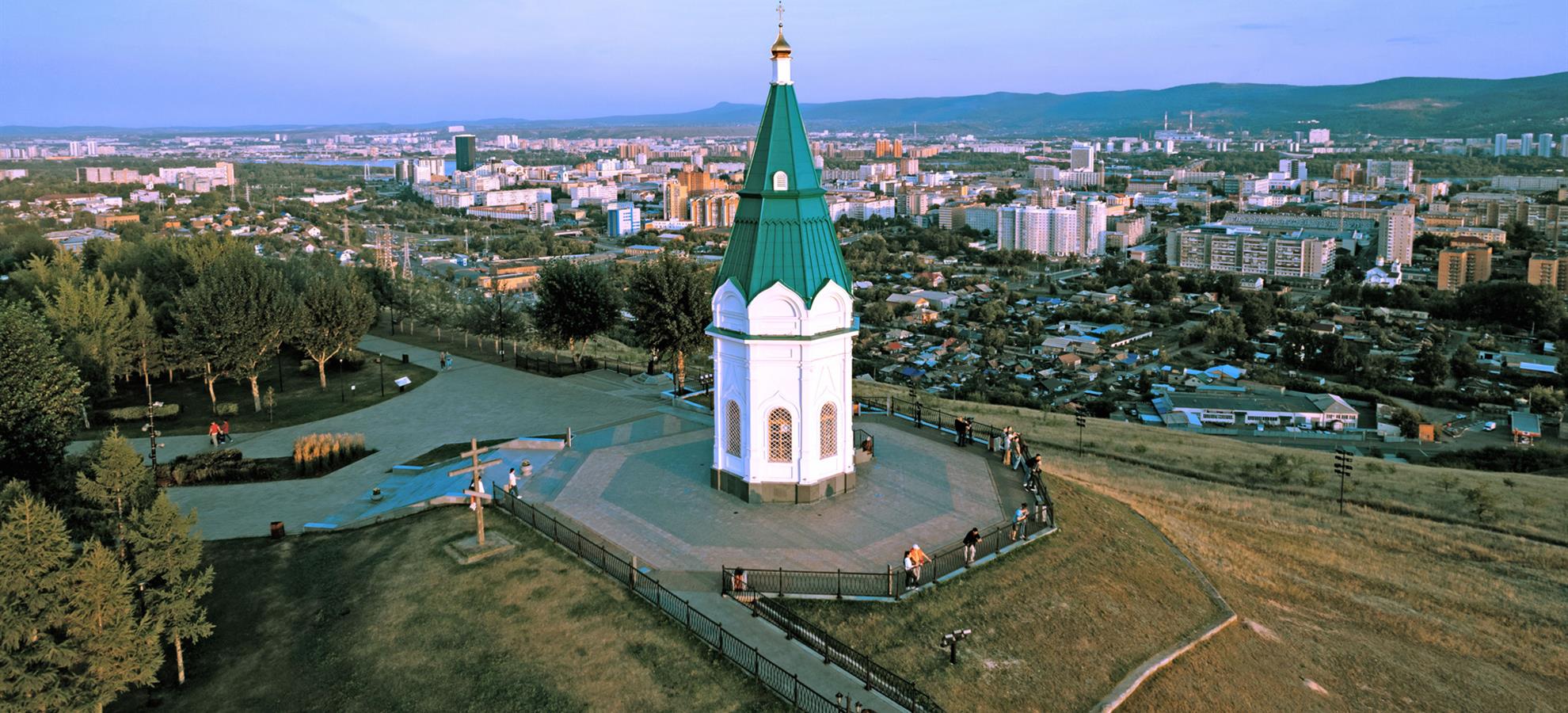 Часовня Параскевы пятницы Красноярск зимой